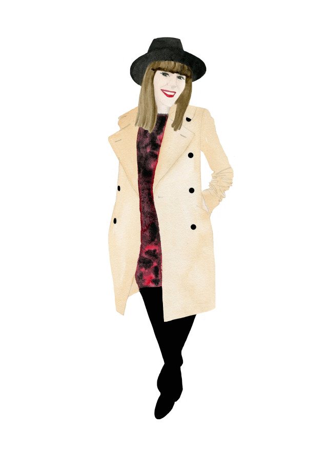 Watercolour Fashion Illustration 