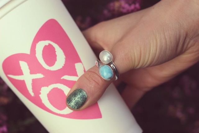 Larimar ring review, Jamberry nail wraps 