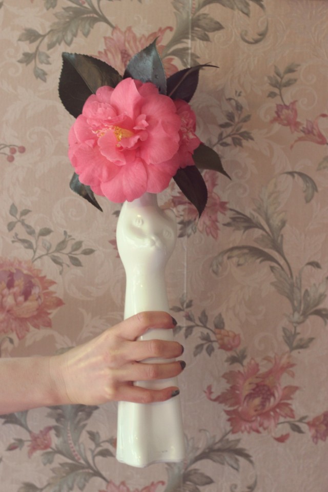 Cat Vase, Spring Flowers, Floral wallpaper, victoria, Fashion Blogger