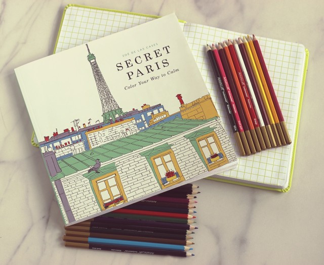 Paris Coloring book 