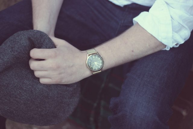 Henry London, Vintage inspired Watch, Nordstrom, The Notebook , engagement photo shoot, custom engraved watch, vintage fashion