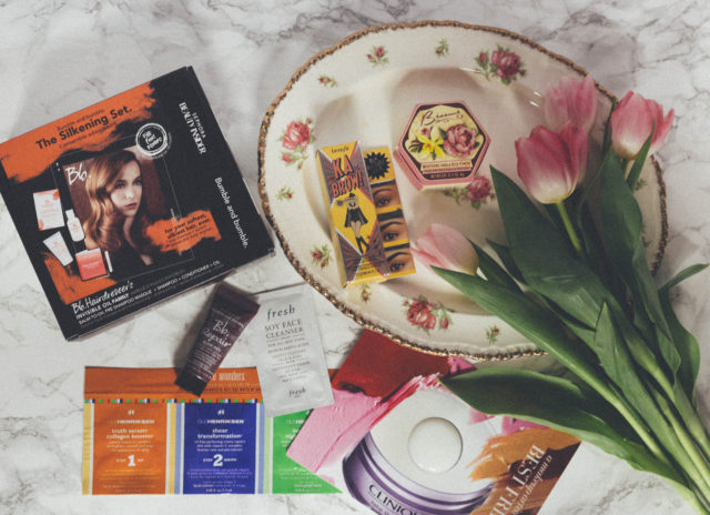 Sephora, Beauty Haul, Bésame Cosmetics Brightening Setting Face Powder, Benefit Cosmetics ka-BROW! Cream-Gel Eyebrow Color with Brush, Bumble and Bumble Invisible Oil Collection, Review, Bumble and bumble Repair Blow Dry, Fresh Soy Face Cleanser, Ole Henriksen Love The 3 Little Wonders