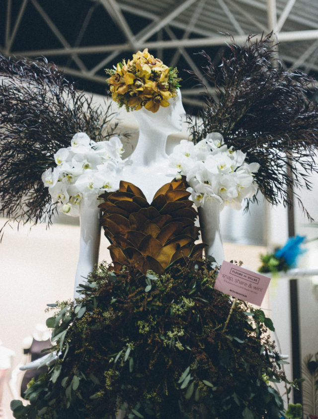 FLEURS DE VILLES, CANADA’S PREMIERE FLORAL MANNEQUIN SERIES, VICTORIA’S MAYFAIR SHOPPING CENTRE, FLEURS DE VILLES EUROPEAN STYLE FLOWER MARKET