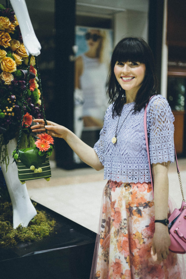 FLEURS DE VILLES, CANADA’S PREMIERE FLORAL MANNEQUIN SERIES, VICTORIA’S MAYFAIR SHOPPING CENTRE, FLEURS DE VILLES EUROPEAN STYLE FLOWER MARKET