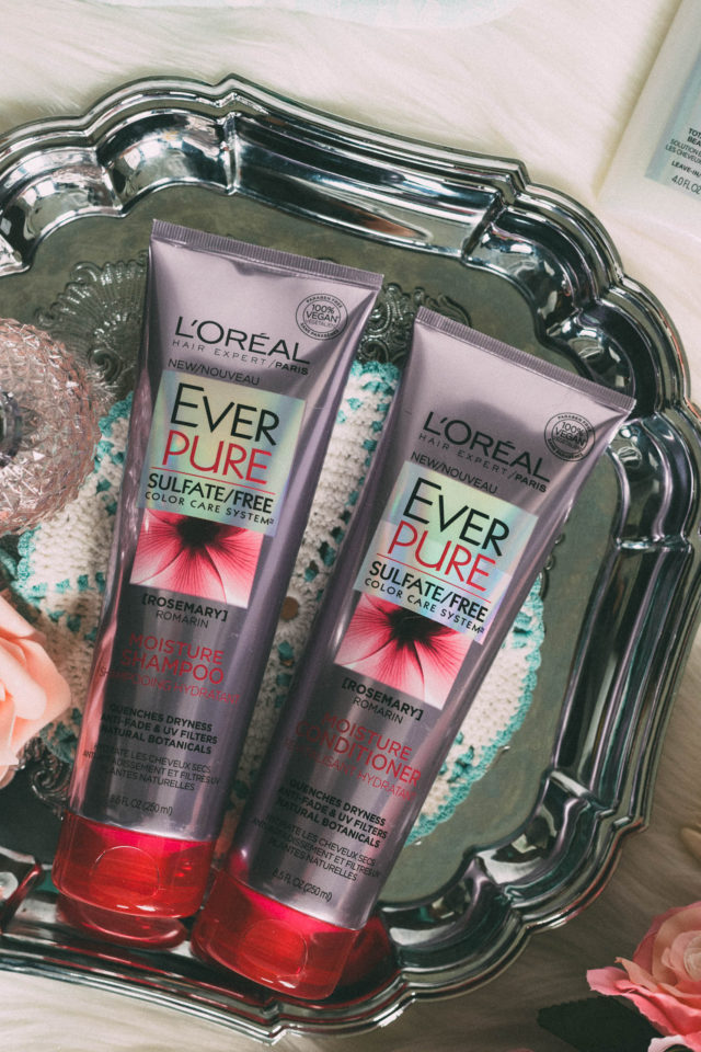 L'Oreal Paris, Ever Fresh, Ever Pure, Sulfate free, Paraben Free, Vegan, Shampoo, Conditioner, EverFresh Micro-Exfoliating Scrub