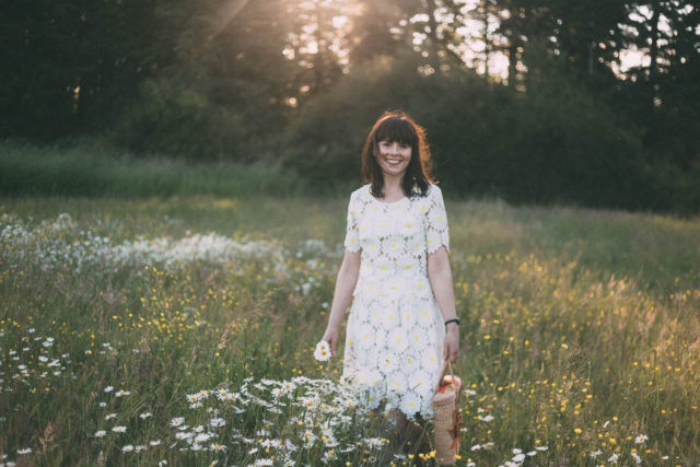 Flawless in Fleurs Midi Dress, Daisy, Crochet, Vintage, summer