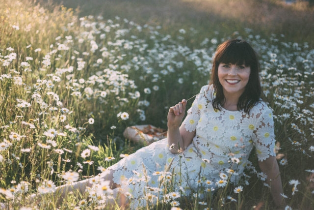 Flawless in Fleurs Midi Dress, Daisy, Crochet, Vintage, summer