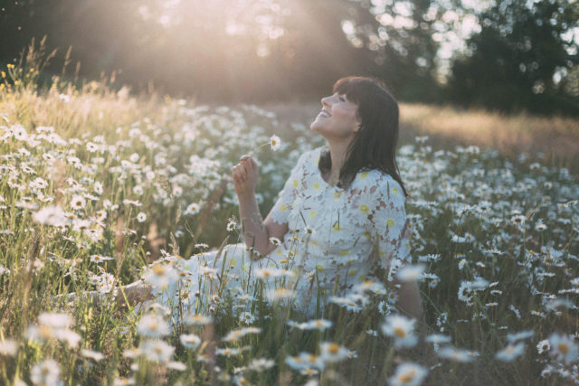 Flawless in Fleurs Midi Dress, Daisy, Crochet, Vintage, summer