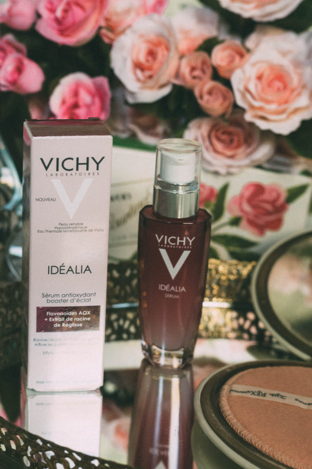 Vichy Mineral 89 Fortifying, Hydrating & Plumping Daily Skin Booster, Face Moisturizer with Hyaluronic, Vichy Idealia Radiance Activating Night Face Peel with Glycolic Acid, Vichy Idealia Serum, Idéalia Eyes, Vichy Idealia Mattifying Sorbet-Cream, review