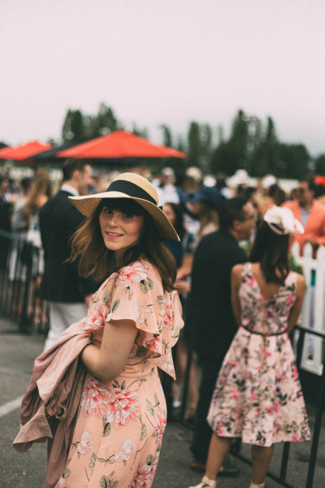 Deighton Cup, Horse Race, Hastings Race Track, Fascinators, vintage, fashion, summer. Vancouver, Le Chateau