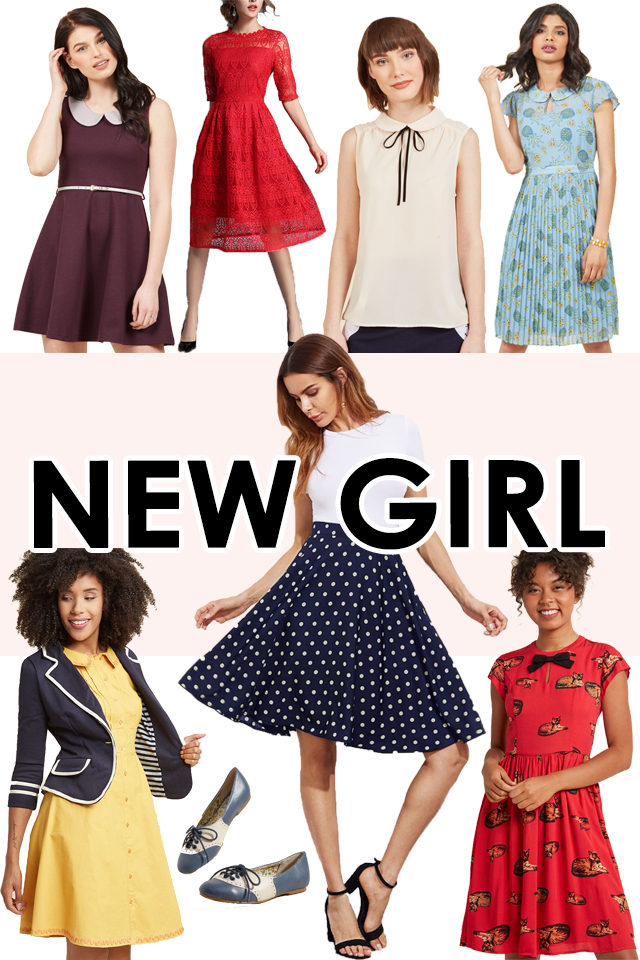 New Girl, Fashion, Style, Vintage, Retro, Zooey Deschanel , icon