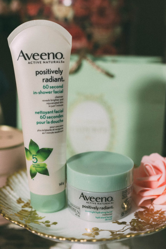aveeno-positively-radiant-60-second-in-shower-facial, aveeno-positively-radiant-overnight-hydrating-facial, Aveeno, ACTIVE NATURALS® Soy, positively radiant , Aveeno, Facial, moment for me