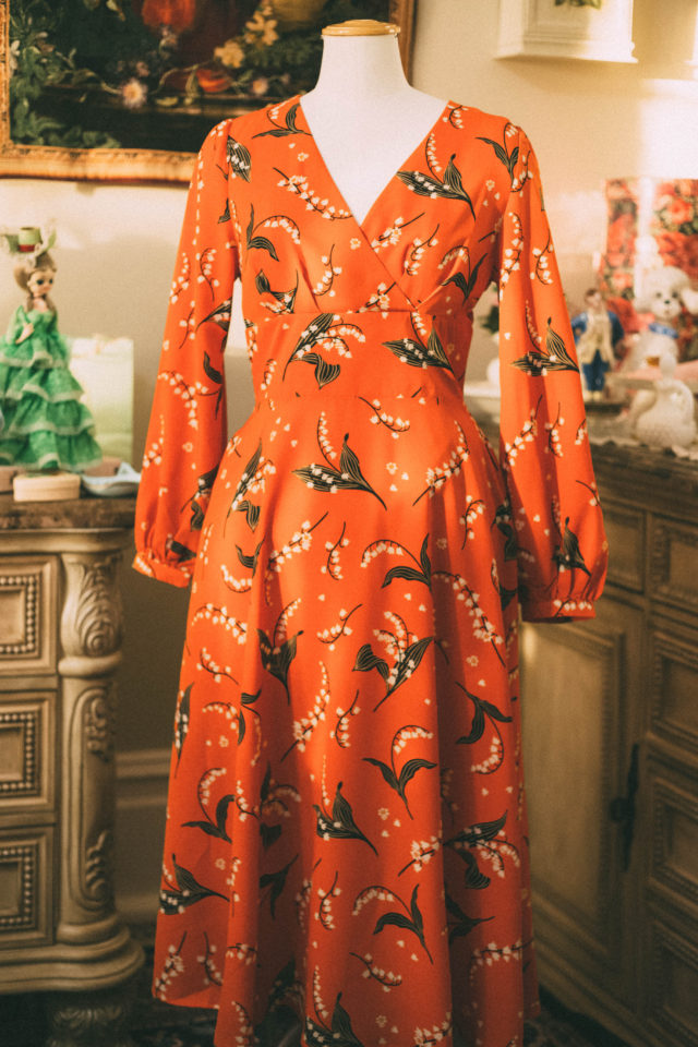 Joanie Clothing, Spring 2018, try on, haul, retro, vintage, fashion haul, floral, vintage reproduction, tea dress, floral dress, dainty, flowers, 1970s