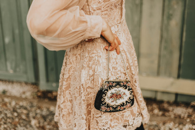 Elegant Combination Lace Mesh Dress in Pink, Fabulous Harmony Lace Mesh Skirt in Black, Exemplary Daintiness Ruffle Top in Blue, Exotic Amorous Floral Prom Dress, Chic Wish, Spring, vintage style, spring lookbook, chic with spring fashion, vintage spring look book