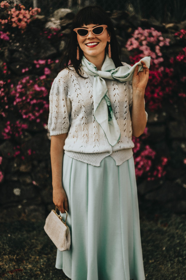 Vintage, fashion, spring fashion, lookbook, pastel, floral, summer, style, outfit ideas