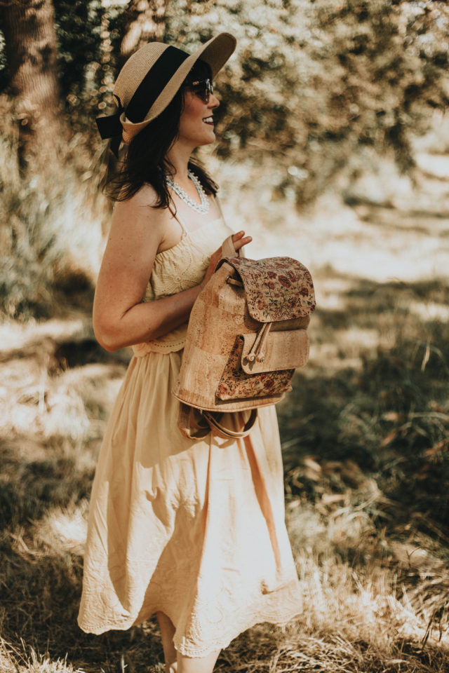 Corkcentric, sustainable fashion, sustainable backpack, cork backpack, eco fashion, sustainable fashion,