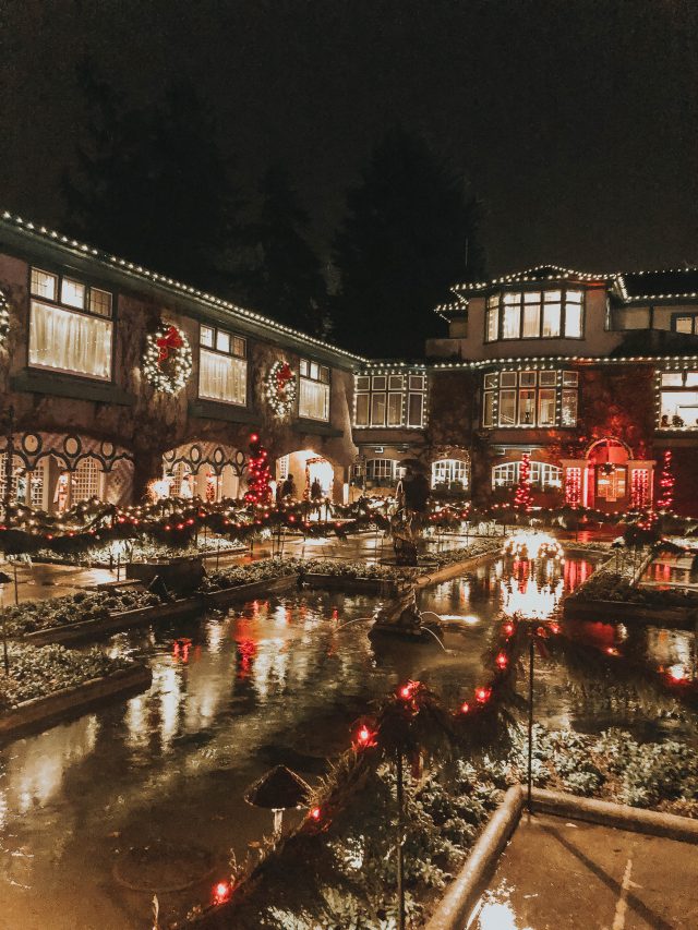 The Magic of Christmas, The Butchart Gardens, Christmas Light Display, Victoria, BC, Canada