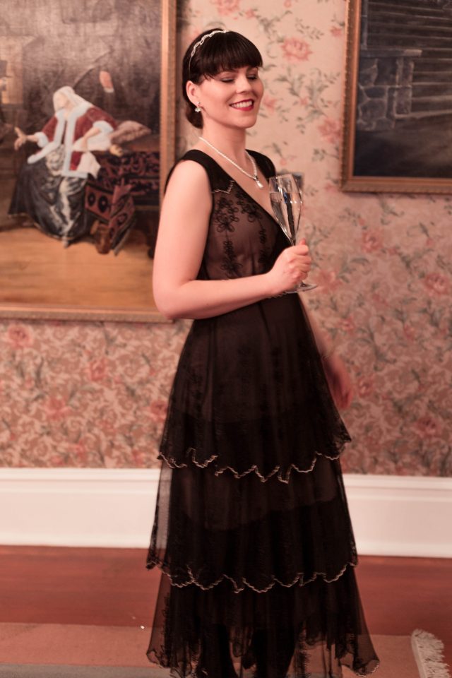 Downton Abbey Lady Mary NYE Vintage Outfit Ideas