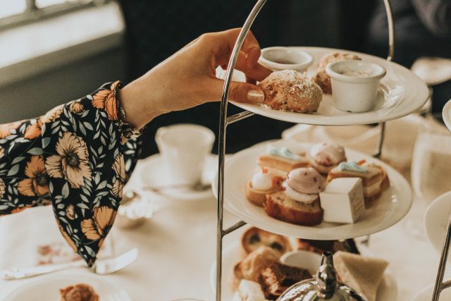 Afternoon Tea at The Butchart Gardens, The Butchart Gardens, Spring 2019, The Butchart Gardens, Victoria, BC The Dining Room