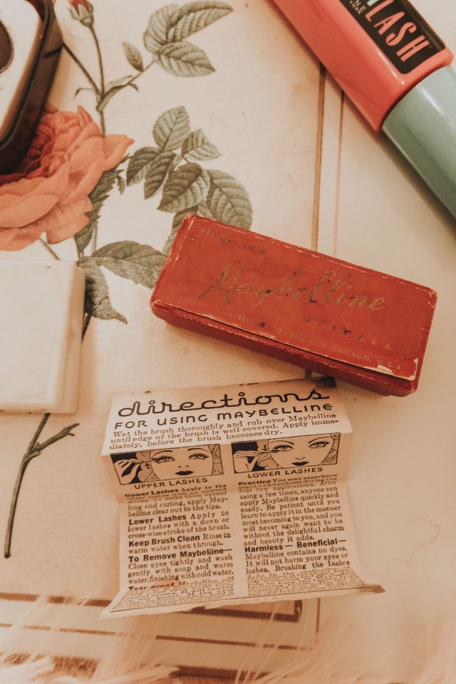 Vintage mascara you can still buy today, vintage mascara, vintage Maybelline mascara, vintage max factor mascara, the history of mascara, Besame Cake mascara, cake mascara, vintage inspired mascara,