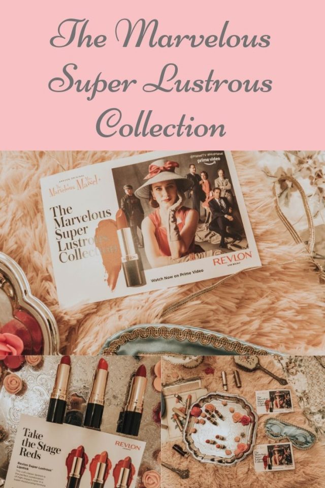 The Marvelous Super Lustrous Collection, Vintage Revlon shades you can still buy today, Mrs. Maisel Revlon Lipstick