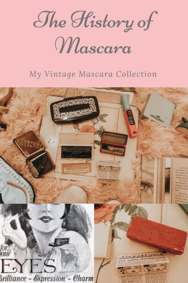 Vintage mascara you can still buy today, vintage mascara, vintage Maybelline mascara, vintage max factor mascara, the history of mascara, Besame Cake mascara, cake mascara, vintage inspired mascara,