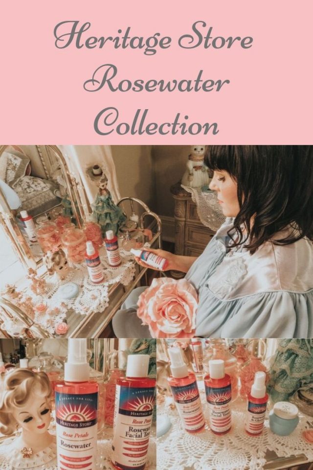 Heritage Store, Rose Water Collection, Heritage Store review, Rose water skincare, Vintage Rosewater skincare,