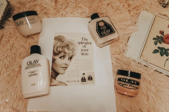vintage drugstore face creams you can still buy today, Ponds cream cleanser, ponds vanishing cream, Avon Rich Moisture Cream, Queen Helene, Olay Beauty Fluid, vintage beauty products,