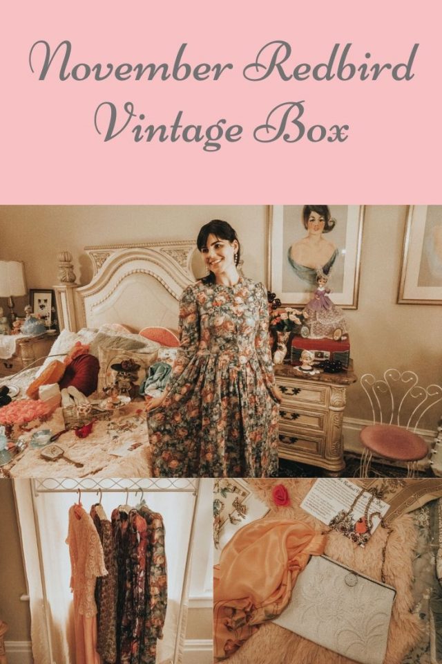 Redbird Vintage Box, vintage unboxing, vintage accessory box, vintage fashion, vintage subscription box,