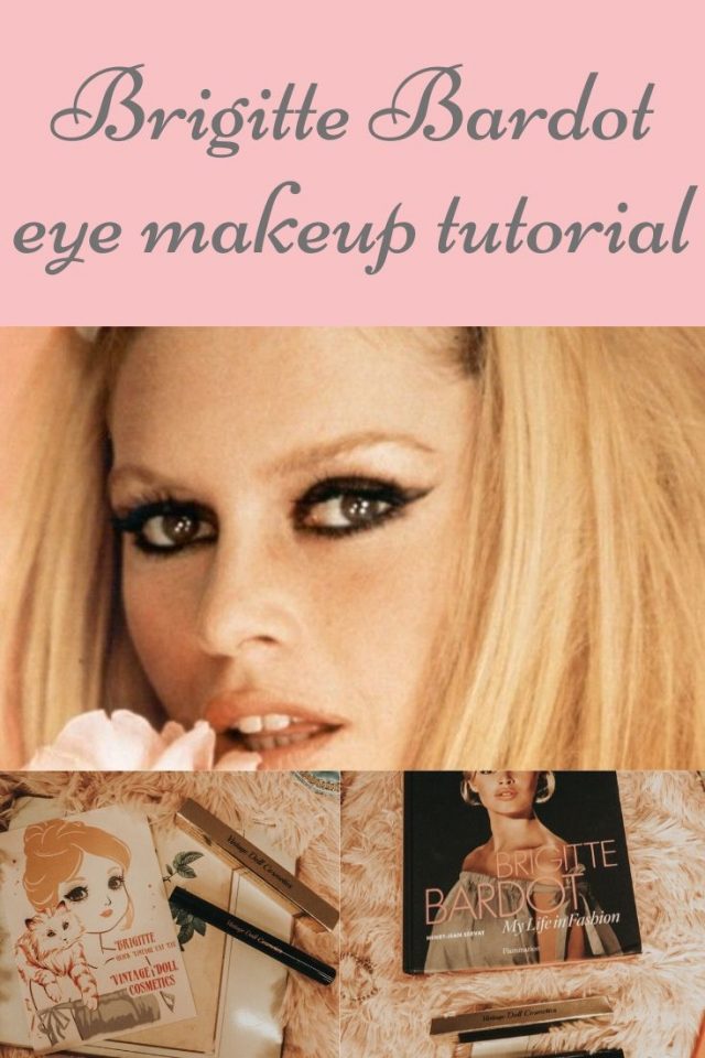 Brigitte Bardot, Brigitte Bardot Eye Makeup Tutorial, Brigitte Bardot 1960s cat eye tutorial, vintage cat eye tutorial liquid stamp eyeliner