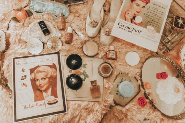 vintage foundations you can still buy today, vintage face foundation, vintage makeup brands, vintage makeup you can still buy today, vintage cosmetics you can still buy today, max factor, Dubarry, vintage makeup