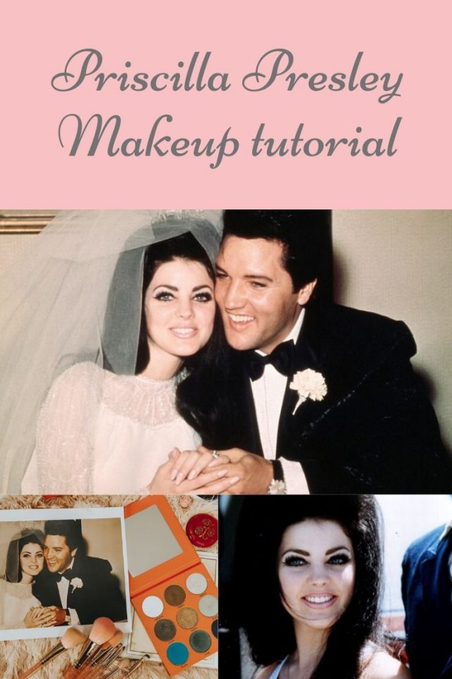 Priscilla Presley makeup tutorial, Priscilla Presley, 1960s makeup tutorial, vintage makeup, 1960s makeup, vintage doll cosmetics