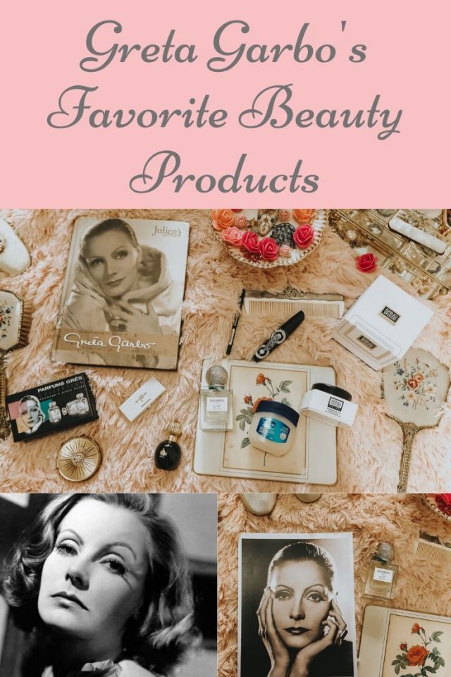 Greta Garbo's favorite beauty products that you can still buy today, Greta Garbo, od Hollywood, 1930s makeup, Greta Garbo Perfume, Old Hollywood glam, 