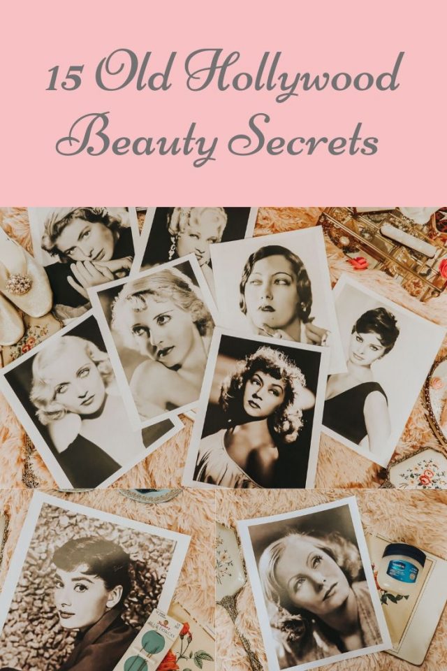 old Hollywood beauty tips, vintage beauty tips, old Hollywood beauty secrets, Marilyn Monroe Beauty secrets