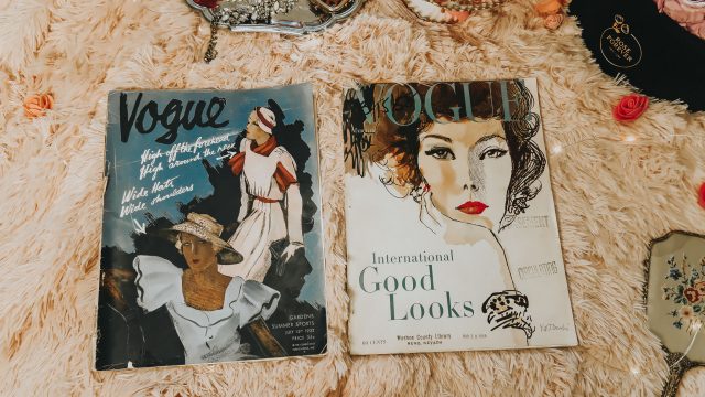 vintage magazine collection, vintage magazines, vintage vogue magazine, vintage seventeen magazine, vintage life magazine, vintage McCall's magazine, vintage Good Housekeeping magazine, browsing through vintage magazines 