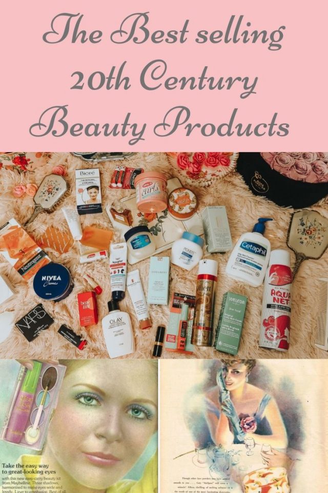 best selling beauty products of all time, the best selling beauty products from the 20th century, best drugstore makeup, best selling vintage inspired drugstore makeup, vintage skincare, vintage cosmetics, Old Hollywood beauty products, 