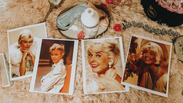 Doris Day's favorite beauty products, Doris Day, Doris Day beauty secrets, Doris Day's favorite perfumes, Doris Day's Estate, Doris Day Makeup 