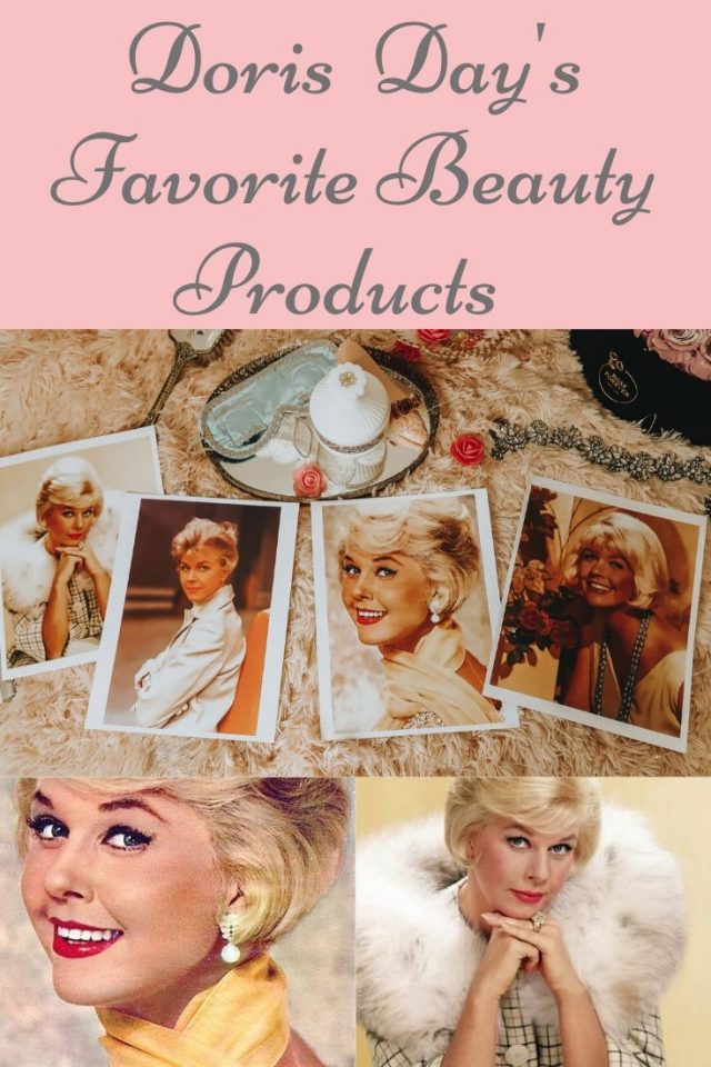 Doris Day's favorite beauty products, Doris Day, Doris Day beauty secrets, Doris Day's favorite perfumes, Doris Day's Estate, Doris Day Makeup 