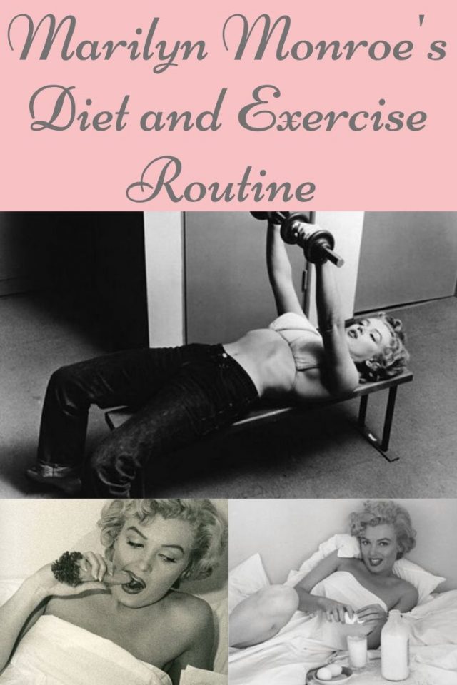 Marilyn Monroe's diet and exercise routine, Marilyn Monroe Diet, Marilyn Monroe recipes, Marilyn monroe grocery shopping list