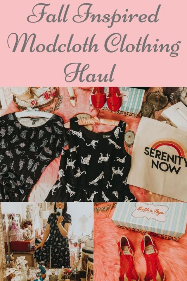 Modcloth Haul, Vintage inspired Fashion Haul, Fall Modcloth haul, 2020 modcloth haul 