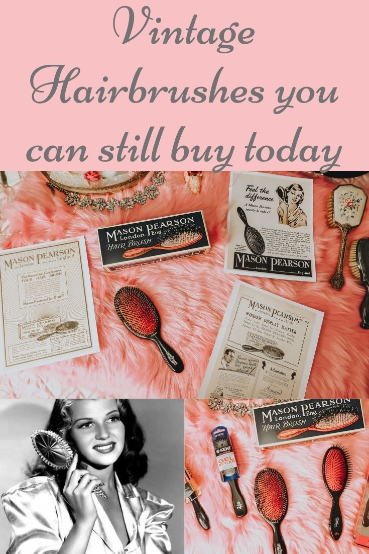 Vintage women's Hairbrushes you can still buy today in 2020