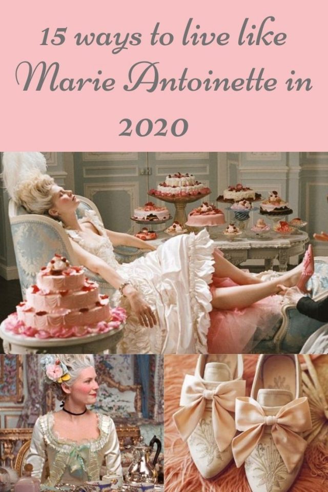 15 ways to live like Marie Antoinette in 2020, Marie Antoinette beauty routine, Marie Antoinette diet, Marie Antoinette's favorite things