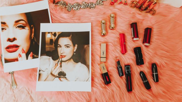 Dita von Teese's favorite Red Lipsticks, Dita Von Teese Makeup, Dita von Teese's favorite beauty products 