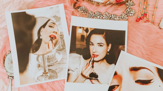 Dita von Teese's favorite Red Lipsticks, Dita Von Teese Makeup, Dita von Teese's favorite beauty products 