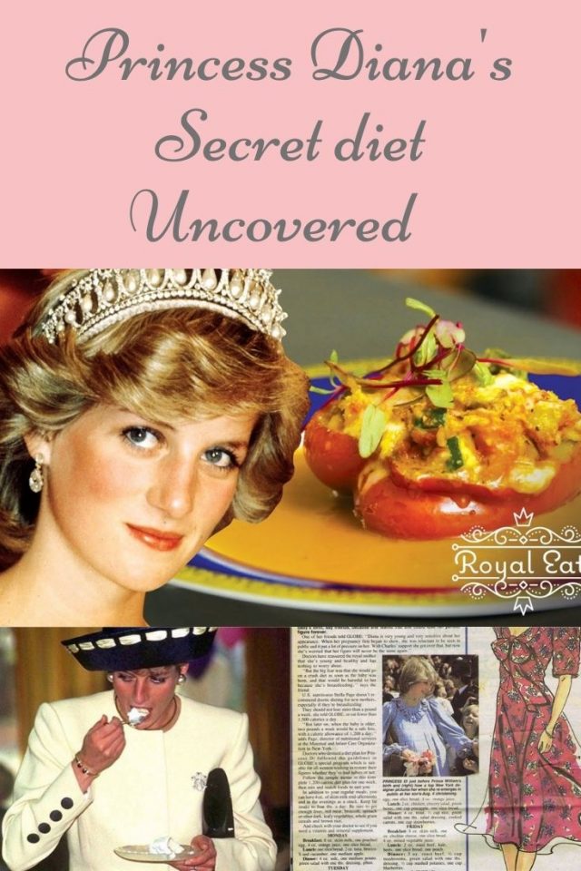 Princess Diana's Diet, Princess Diana, Princess diana's favorite foods, what princess Diana ate in a day