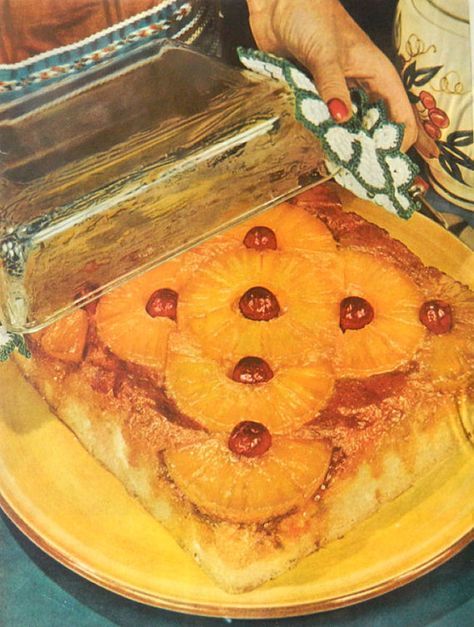 Vintage Recipes: Baking a Pineapple Upside-down Cake 