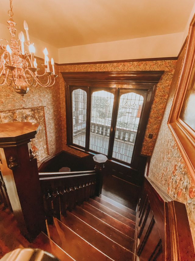 Vintage Mansion Tour, Vintage House Tour, Edwardian Mansion Tour, Edwardian mansion, Tudor Revival home 