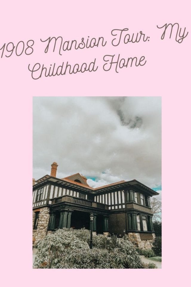 Vintage Mansion Tour, Vintage House Tour, Edwardian Mansion Tour, Edwardian mansion, Tudor Revival home 