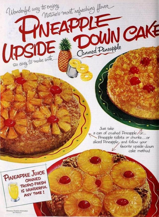 Vintage Recipes: Baking a Pineapple Upside-down Cake 