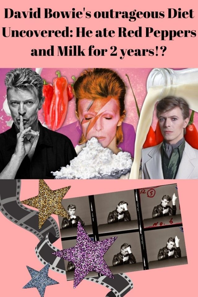 David Bowie's outrageous Diet Uncovered: He ate Red Peppers and Milk for 2 years!?